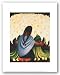 The Flower Seller by Diego Rivera 8"x10" Art Print Poster