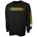 Pittsburgh Steelers Black Flea Flicker Long Sleeve T-shirt