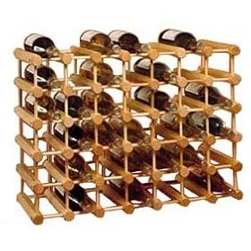 J.K. Adams MWR-40 Hardwood 40-Bottle Wine Rack, Natural by J.K. Adams Company