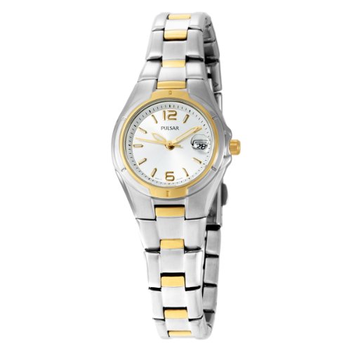 Pulsar Women's PXT638 Dress Sport Two-Tone Stainless Steel Watch