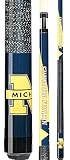 Michigan Wolverines NCAA Officially Licensed Collegiate Billiards Pool Cue/Stick