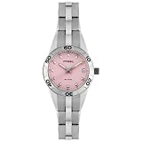 Fossil Women's Dress Pink Dial Stainless Steel Watch #AM4123