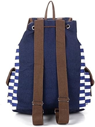 LEGE causal campus travel lightness canvas backpack (Blue)