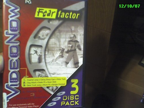 Childrens Toyshop  Toys : VideoNow 3 Disc Pack Fear Factor