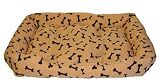 Hundebett XXXL 140 x 100cm Beige/Knochen #2053-25