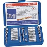 44 Pc. 1 4 Dr. Metric and Fractional... by Genius Tool