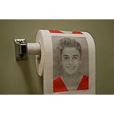 Justin Bieber Toilet Paper by Premier Products Exchange Funny Gag Music Artist Prank