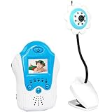 Baby Moniter Kit Consist Blue 2.4G 6 LED IR Day and Night 1/3 Inch Wireless CMOS Video and Audio(8003)