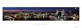 London, England (River Thames) Art Poster Print - 12