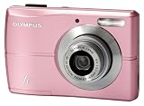 Olympus FE-26 Digitalkamera (12 Megapixel, 3-fach opt. Zoom, 6,9 cm (2,7 Zoll) Display) Flamingo Pink