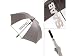 Saab Golf Umbrella 30 Inch Silver