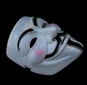 VENDETTA Maske Mask Guy Fawkes Anonymous Replika Demo Anti -Karneval Maske