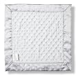 SwaddleDesigns Baby Lovie - Plush Dots with Sterling Satin