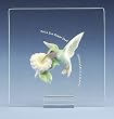 Pack of 2 Lasting Expressions 3-D Hummingbird Plaques 6.5"