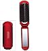 Avon Advantage Techniques Red Travel Brush with Mirror