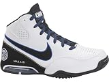 Men's Nike Air Max Spot Up POP (Dirk Nowitzki) (White-Black-Varsity/Royal)(Size=11M)