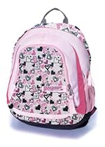 Jansport Motiv Daypack - White/Pink World of Hearts