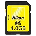 Nikon - Flash memory card - 4 GB - SDHC