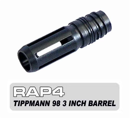 Buy Tippmann 98 3 Inch Paintball Barrel by Rap Four