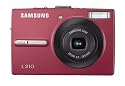 Samsung L210 Digitalkamera (10 Megapixel, 3-fach opt Zoom, 2,5" Display) in Red