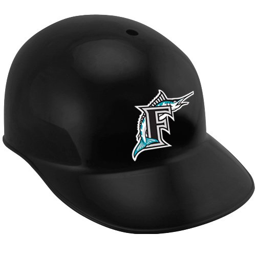 Rawlings Florida Marlins Black Replica Batting Helmet