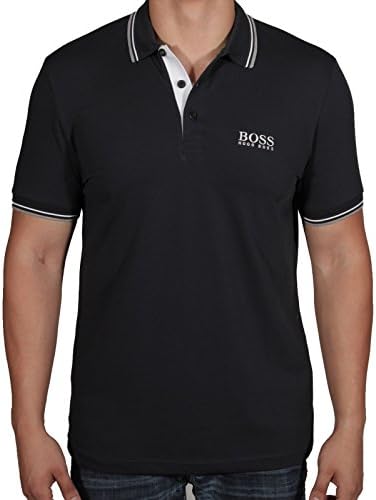 Hugo Boss Men Short Sleeve Paddy Pro Modern Fit Polo Shirt (XXXL, Navy Blue)