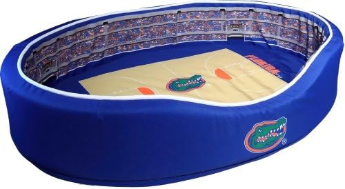 NCAA Florida Gators FLA-02-2000 Stadium Pet Bed, Medium, Blue