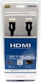 Xbox 360/PS3 HDMI Cable - 1.8m - Metal Netting Braids - Ver 1.3 - Black