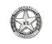 Legends of the Wild West Deputy Marshal Die Cast Badge with Safe and Easy Magnetic Clip