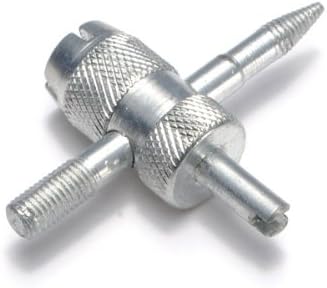 Foocc 3 pack 4-IN-1 Bike Bicycle Repair Cost-effective Tire Repairing Valve Wrench