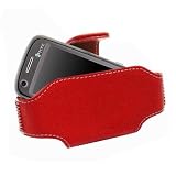 Red Leather Pouch Holster Case for AT&T Tilt 8925 HTC TyTN II by Incipio