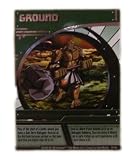 Bakugan Battle Brawlers Loose Foil Ability Card - Ground