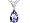 1.03 cttw Genuine Tanzanite and Diamond Pendant LIFETIME WARRANTY