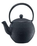 Kitchen & Housewares : Bodum Assam 34-Ounce Cast-Iron Tea Press with Stainless Steel Filter