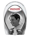 Maxell 190329S Stereo Line Neckband Head Buds (Silver)