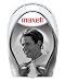 Maxell 190329S Stereo Line Neckband Head Buds (Silver)