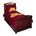 Minnesota Golden Gophers Twin/Full Comforter with Two Pillow Shams