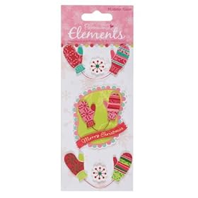 ELEMENTS - MISTLETOE KISSES (WINTER MITTENS) Pma-373107
