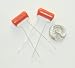 Lot of 2 .047 uf Sprague / SBE Orange Drop Guitar Tone Capacitors 200V 5% 715P