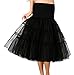 IF FEEL Women's 50s Vintage Underskirt Petticoat Tutu Crinoline Skirts
