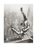 Acrobats On The Empire State Building Poster Print