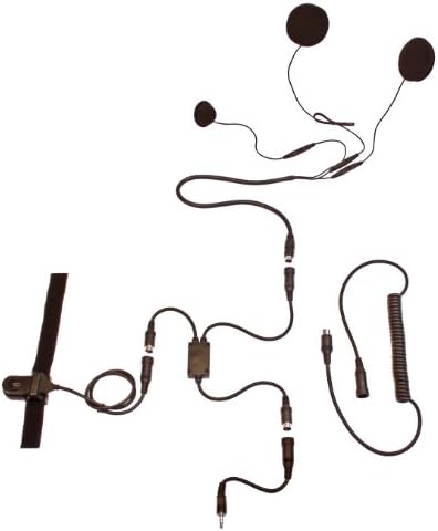 MotoComm DirtWire Off-Road and MX Helmet Communication Headset Kit for Motorola Business Handheld Two-Way Radios