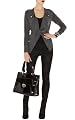 Drape Front Trenchcoat Cardigan