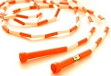 GOGO™ 16ft Segmented Jump Rope (OrangeWhite), For Whole Class