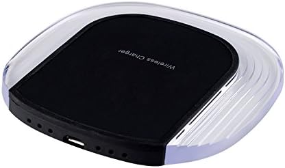 Wireless Charger, Ubsmart Qi Wireless Charging Pad for Galaxy S7,Galaxy S7 edge, Galaxy S6,Note 5 ,S6 Edge+,S6 Edge, Nexus 4/5/6 and All Qi-Enabled Devices (Black)