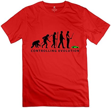 Novelty Customized Men Evolution Modellbauto C 2c Tees Size XXL Red
