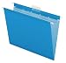 Pendaflex 42622 Ready Tab Colored Reinforced Hanging Letter Folders, 1/5 Cut, Blue, 25/box