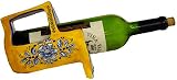 Spanish Ceramic Wine Bottle Holder