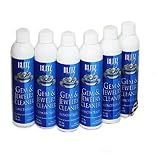 6 Pack - (8oz) BLITZ Concentrated Jewelry Cleaning Solution - Ideal for use with Ultrasonic Cleaners