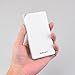 Selectec Ultra-Thin External Backup Battery Pack Power Bank Charger For iPhone iPad Samsung LG HTC BLU Sony Blackberry Nokia Google Nexus Motorola Surface Cell Phone Smartphone Tablet - 4000mAh White